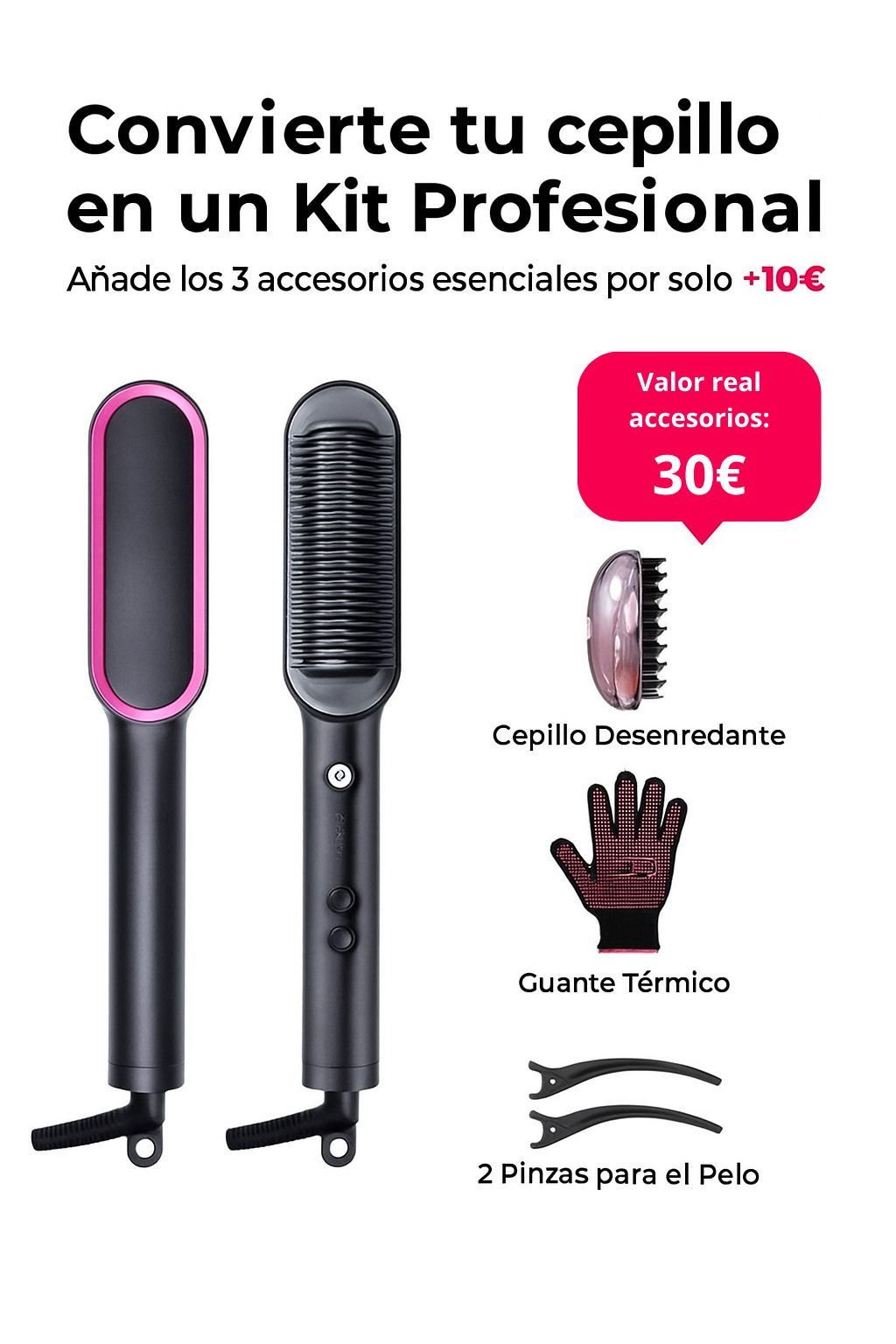 Cepillo Alisador Instantáneo